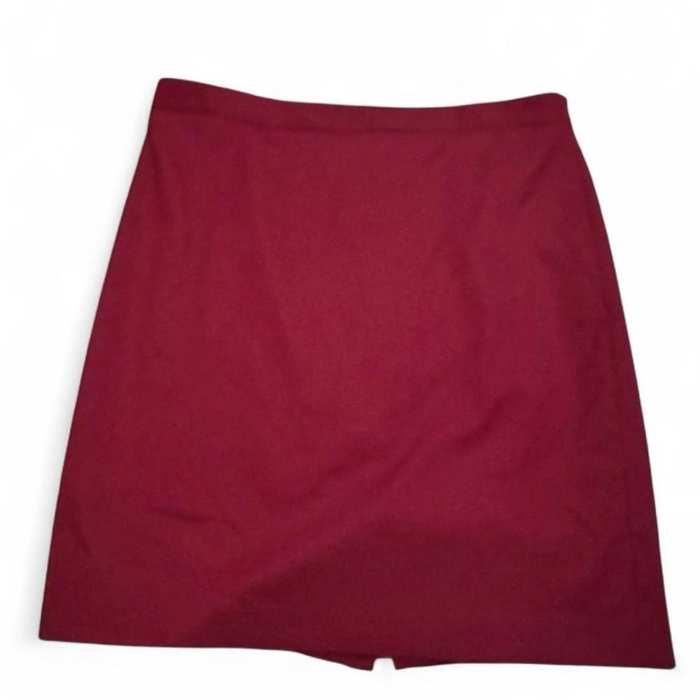 Banana Republic Rich Burgundy Mini Skirt